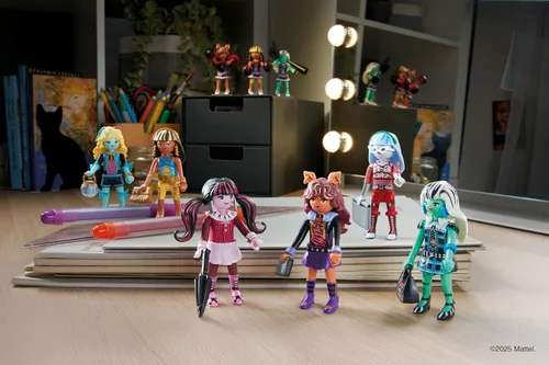 Vista 3 de Playmobil X Monster High Escuadrón del Miedo Multipack