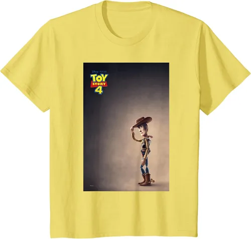 Vista 32 de Disney Pixar Toy Story 4 - Camiseta gráfica con póster de película Baby Blue