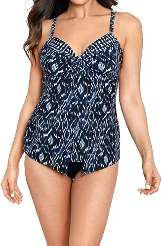 Vista 2 de Miraclesuit Traje de baño para mujer, copa DD-Palatium Love Knot con control de abdomen y aros