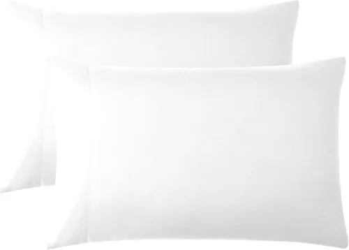 Vista 74 de Southshore Fine Linens® - Vilano® Springs - Par de fundas de almohada plisadas, color negro, estándar (Queen)