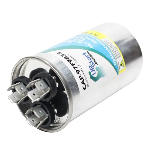 Vista 3 de Reemplazo de condensador de carrera redonda dual 30/5 MFD de 370 voltios para ICP HQ1094977AX - CAP-97F9833, marca UpStart Components