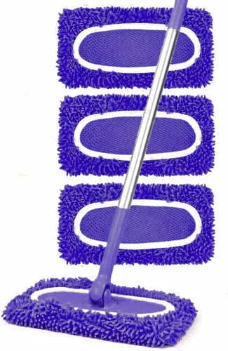 Vista 10 de 3 almohadillas de microfibra reutilizables compatibles con Swiffer Sweeper