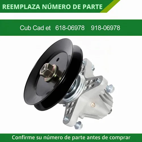 Vista 3 de 918-06978 618-06978 Husillo para Cub Cadet Cubierta de 54 pulgadas 1 Pack no eje S