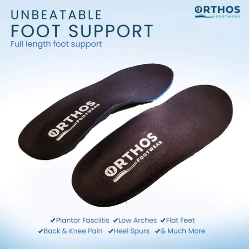 Vista 5 de ORTHOS - Plantillas ortopédicas de repuesto para zapatos de oveja – fabricadas en Estados Unidos – Plantillas de invierno para botas y pantuflas