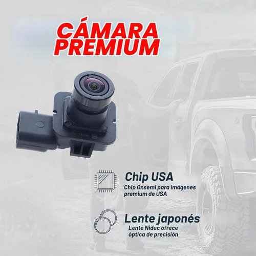 Vista 4 de Master Tailgaters Repuesto para Ford Fiesta Sedan (2014-2017) Cámara de respaldo OE N.° de pieza D2BZ-19G490-D, D2BZ-19G490-B
