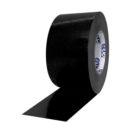Vista 5 de ProTapes Pro Duct 110 - Cinta adhesiva de uso general, 60 yardas de largo x 2 pulgadas de ancho, color negro (paquete de 1)