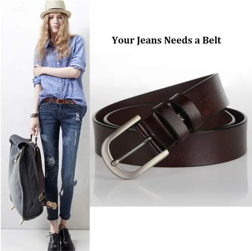 Vista 5 de Cinturones de cuero para mujer para jeans, cinturones de cuero para mujer para pantalones