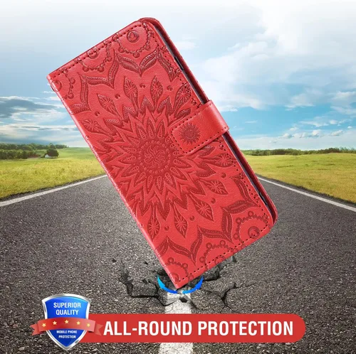 Vista 7 de Funda de teléfono para iPhone 11 Pro Max 6.5 con protector de pantalla de vidrio templado y funda de cuero con tapa para tarjetero, accesorios