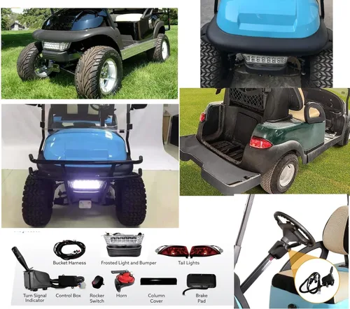 Vista 5 de BestAcces Club Car Precedent Deluxe Kit de luz LED de señal de giro 2004