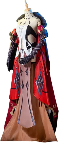 Vista 2 de Disfraz de cosplay Genshin Impact La Signora Cosplay disfraces Halloween Trajes