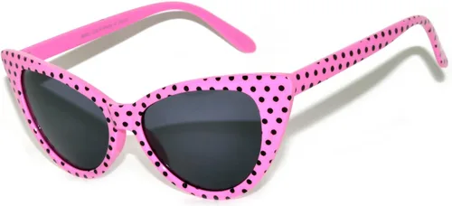 Vista 2 de OWL Womens Cat Eye Sunglasses Classic Vintage High Pointed Winged Retro Design UV Protection