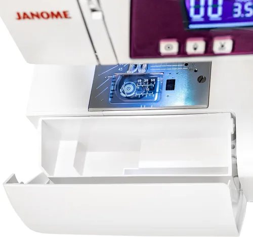 Vista 6 de Janome 3160QDC-G Máquina de coser y acolchar con kit de acolchado de regalo!