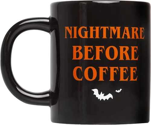 Vista 17 de Pearhead Taza de cristal de fantasma, decoración del hogar de Halloween, taza de vidrio para café y té, accesorios de otoño, taza de temporada de 12