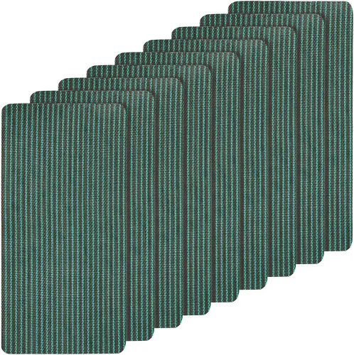 Vista 8 de Honoson Kit de parche para cubierta de seguridad para piscina, kit de reparación de cubierta de seguridad para piscina, parche autoadhesivo de malla
