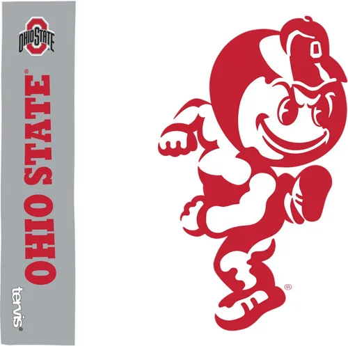 Vista 2 de Vaso térmico con tapa, marca Tervis, Ohio St U Brutus Col2, Transparente
