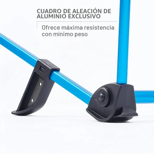 Vista 6 de Helinox Incline Festival - Silla plegable ajustable para exteriores, para eventos, color negro
