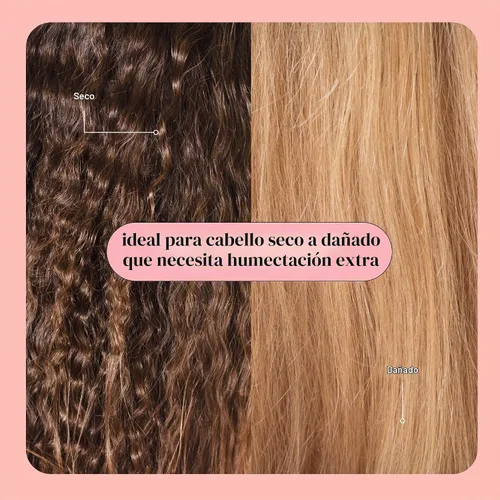 Vista 6 de MONDAY HAIRCARE DEEP MOISTURE - Mascarilla capilar con queratina, aceite de argán, manteca de karité y aceite de coco para cabello seco a dañado