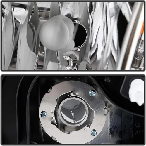 Vista 3 de ACANII - Para 2004-2012 Freightliner Business Class M2 106 112 Cromado Faros delanteros Par Izquierdo+Derecho