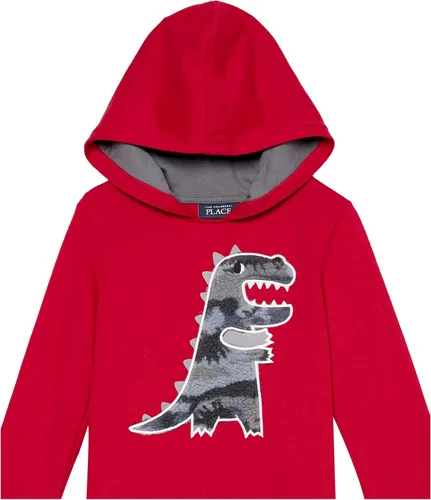 Vista 2 de The Children's Place Sudadera con capucha de manga larga para niños pequeños