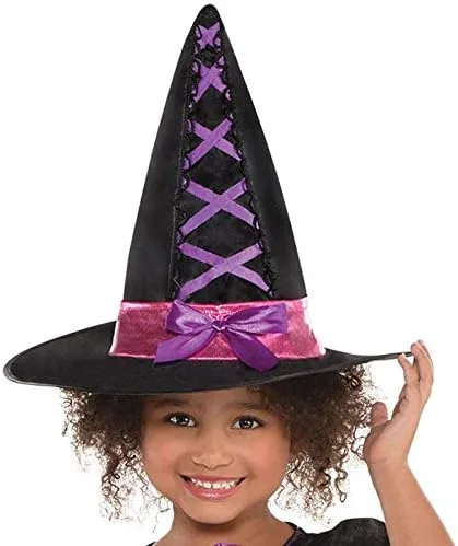 Vista 5 de Girls Light-Up Sparkle Witch Costume