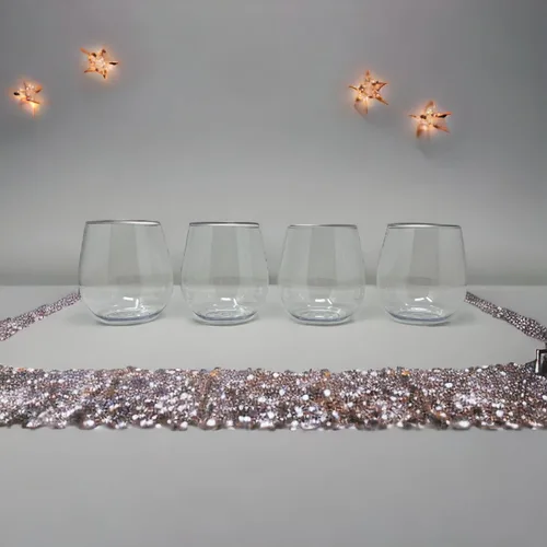 Vista 7 de Bolaras Vino Valor - Juego de 4 copas de vino, irrompibles, sin tallo, 16 onzas, plástico Tritan, sin BPA, reutilizables, aptas para lavavajillas