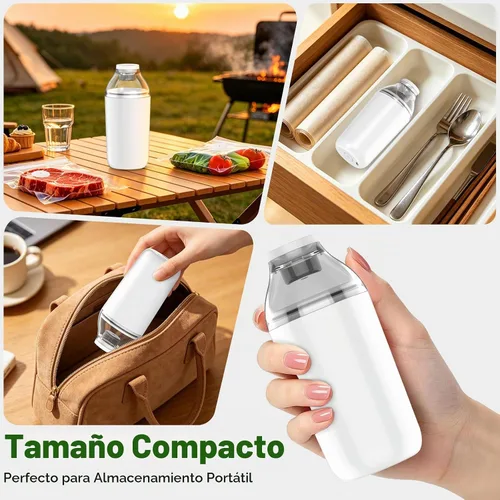 Vista 6 de COO Sellador al vacío para alimentos, sellador portátil de mano