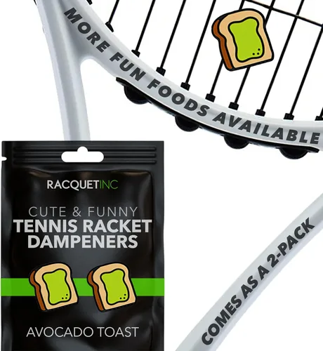 Vista 25 de Racquet Inc Regalos de Tenis - Amortiguadores de Vibración para Raqueta de Tenis - Absorbe Choques, Reduce la Vibración de las Cuerdas para Mejor