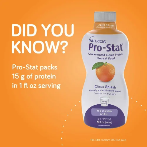 Vista 5 de Pro-Stat Proteína líquida concentrada de alimentos médicos dosis unitaria - Citrus Splash, 1 onza líquida (paquete de 24)