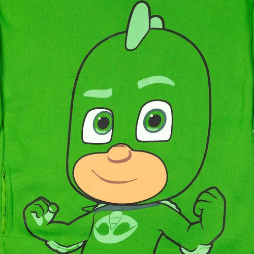 Vista 2 de PJ Masks Catboy Owlette Gekko SizeRangeDescription1 Sudadera con capucha de forro polar SizeDescription1