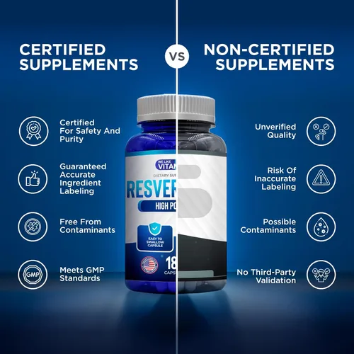 Vista 6 de We Like Vitamins Resveratrol 1000 mg por porción - 180 cápsulas vegetales fáciles de tragar - Suplemento de resveratrol natural 1000 mg - Suplemento
