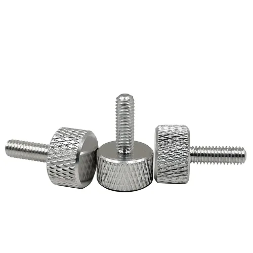 Vista 8 de Tornillos moleteados de aluminio M4, multicolor, 20 piezas (M4 x 0.236 in, negro)