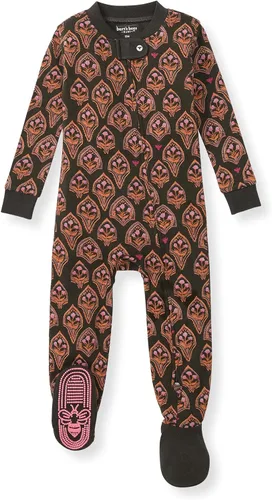Vista 19 de Burt's Bees Baby Pijama para bebé niña, 100% algodón orgánico, pijama de una pieza, overol diagonal con cremallera, ajuste cómodo