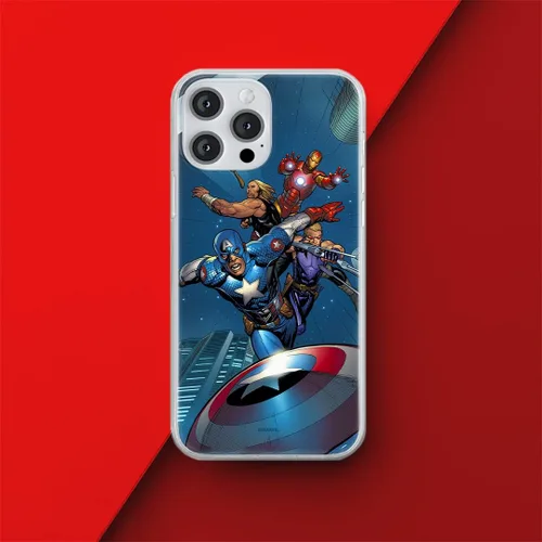 Vista 8 de ERT GROUP Funda de teléfono móvil para iPhone 13 PRO Original y con licencia oficial Marvel Avengers 008 adaptada de manera óptima a