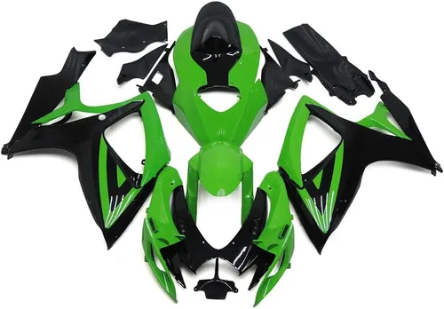 Vista 31 de Kit de Carenado Verde Militar de Inyección ABS Apto para 2006 2007 Suzuki GSXR600 GSXR750 K6 06 07 GSX-R600 GSX-R750 2006-2007 Conjunto