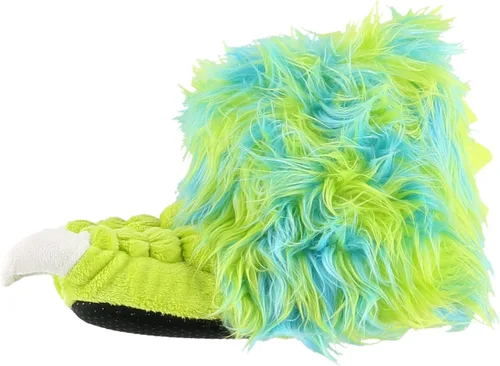 Vista 3 de Lazy One - Pantuflas con diseño de garra de animal para niños y adultos, disfraz divertido para niños, cálidas pantuflas peludas