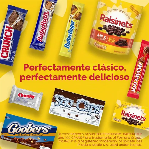Vista 7 de Caja de dulces de pasas cubiertas de chocolate con leche de pasas para cine de pasas, paquete de 15 Sweet treat for snacking, chocolate raisins