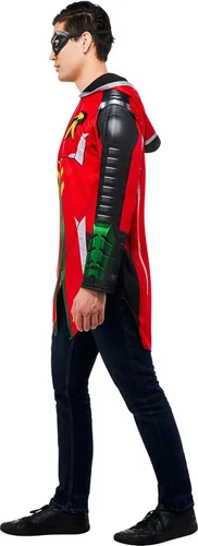 Vista 2 de Rubie's Men's DC Gotham Knights Robin Deluxe Costume, As Shown