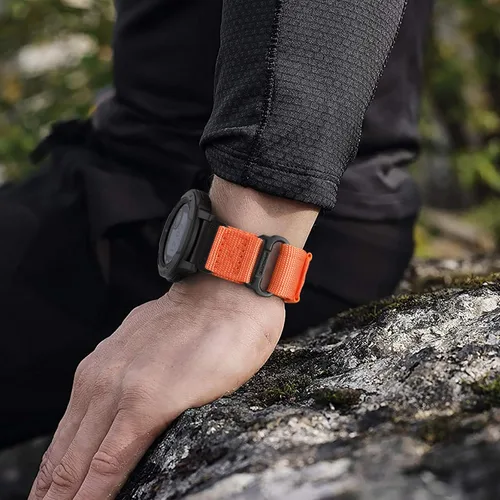 Vista 8 de Bandletic Tactical Rugged Nylon diseñado para Garmin Fenix Watch Band For Fenix 8 47mm/7/7 Pro/6/6 Pro/5/5 Plus/Instinct 2 /Forerunner