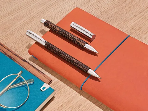 Vista 3 de Faber-Castell Ambition Pluma estilográfica de madera de coco B