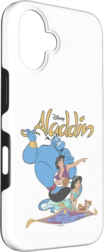 Vista 3 de Funda mágica para iPhone 16 Disney Aladdin Group Shot