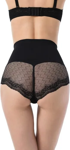 Vista 4 de DREAM SLIM Ropa interior moldeadora de cintura media para mujer con control de abdomen sin costuras para adelgazar