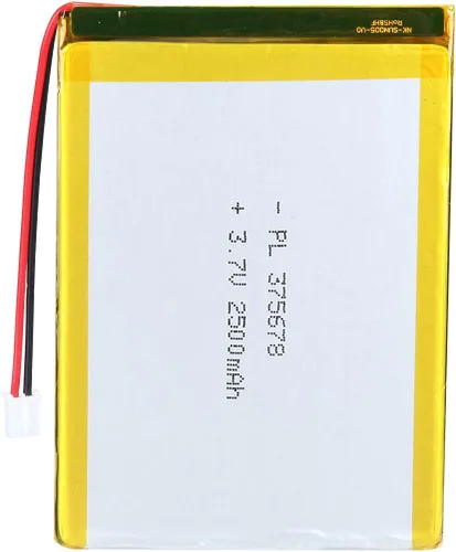 Vista 32 de 3.7V 2800mAh 123464 Lipo batería recargable de iones de polímero de litio con conector JST