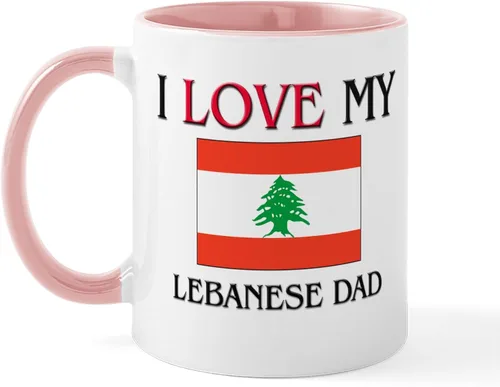 Vista 28 de CafePress #1 - Taza de café de cerámica libanesa de 11 oz (11.0 fl oz)