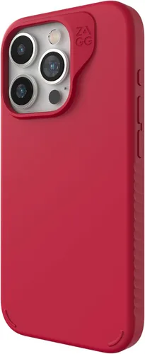 Vista 6 de [Usado] ZAGG Manhattan Snap - Funda para iPhone 15 Pro, funda de silicona de alta calidad, material de grafeno duradero, superficie lisa con un Negro