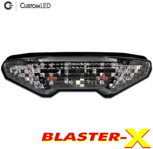 Vista 5 de Blaster-X - Luz trasera LED integrada para Yamaha Tracer 900 y 900 GT 2019-2020 (lente transparente)