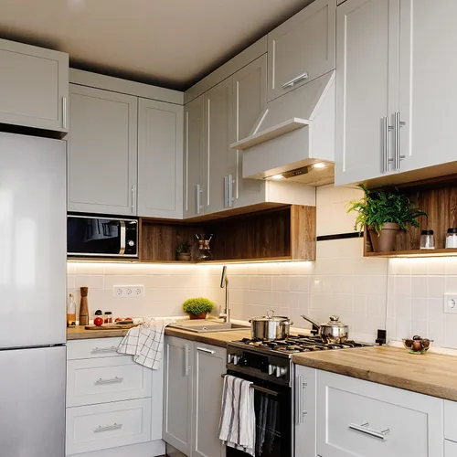 Vista 7 de Ferraycle 100 tiradores de gabinete cepillados de 3 pulgadas, accesorios de gabinete de acero inoxidable para gabinetes de cocina y baño, tirador