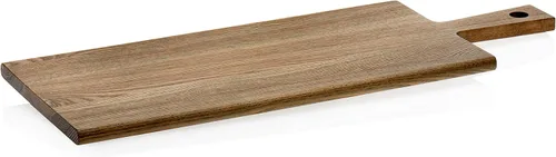 Vista 3 de Prologue 99018 Tablero de madera hecho a mano para servir y presentar, 22 pulgadas, marrón
