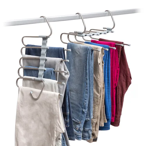 Vista 10 de Percha Múltiple para Pantalones 5 en 1 Havser InnovaGoods