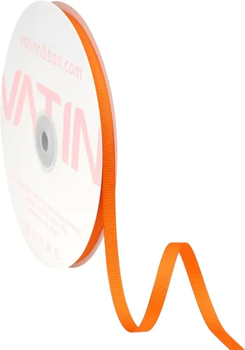 Vista 102 de VATIN Cinta de Grogrén Negra, 1-1/2" x 50 Yardas Continuas, Cinta de Grogrén de Poliéster Negra, Usar para Lazos de Bricolaje, Accesorios