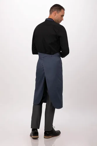 Vista 4 de Chef Works Brio Chef's Bib Delantal para hombre